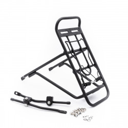 Portapacchi Posteriore eBike Argento Piuma