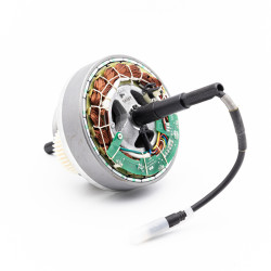 Motore posteriore brushless 8FUN 48V 500W marca Bafang Compatibile con Argento Foldable...