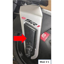 Cover laterale SET DX/SX ruota anteriore Aprilia ESR1_Modello V1